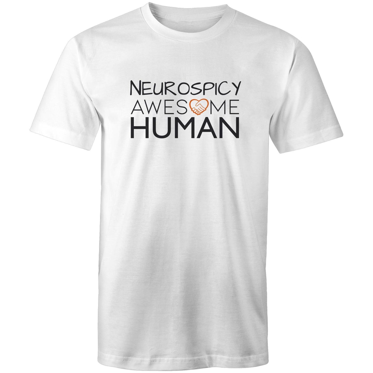 Neuorspicy Awesome Human Tshirt white