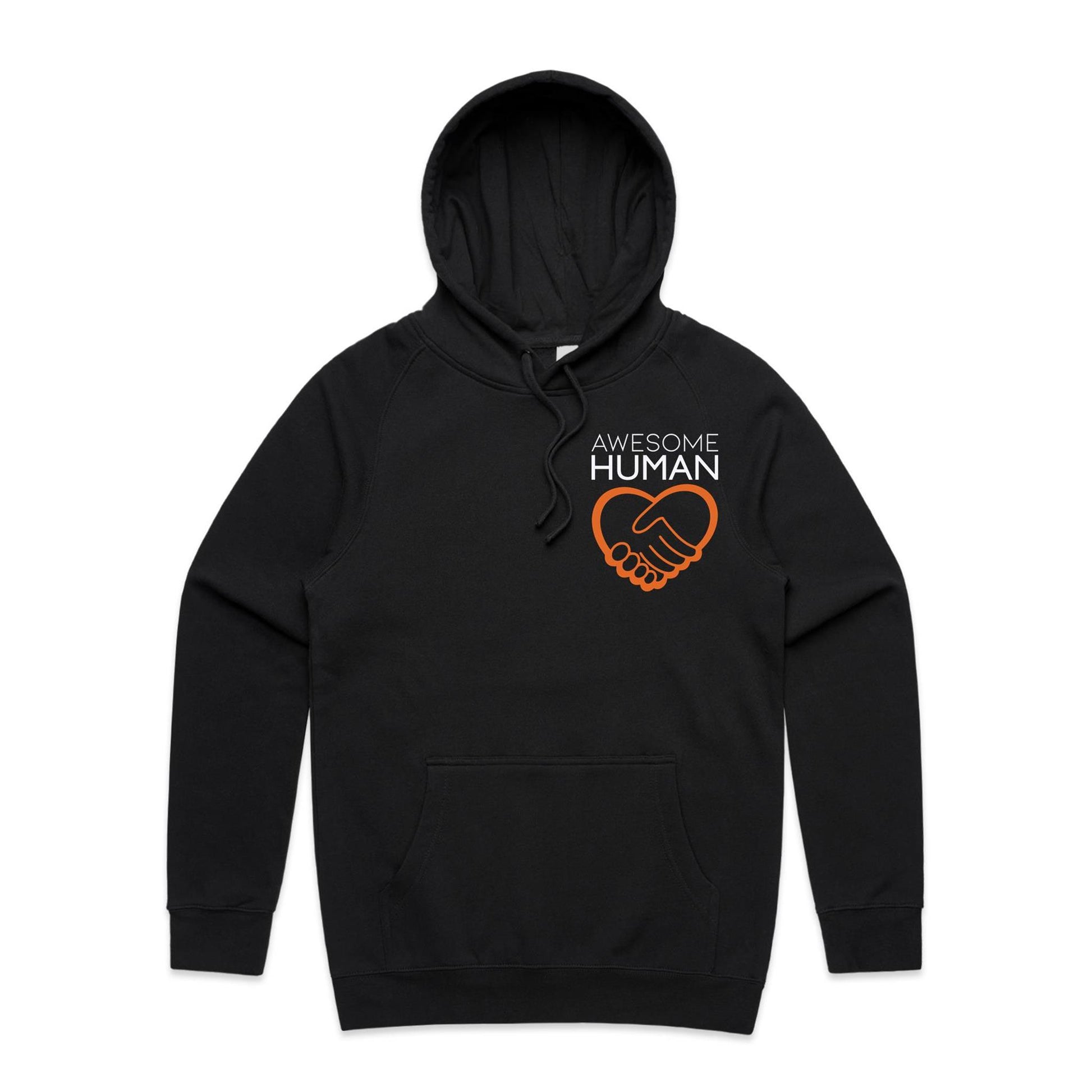 You are powerful beautiful brilliant and brave Hoodie black front