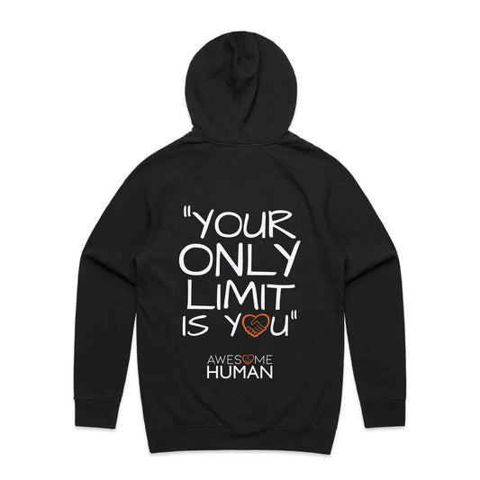 Your only limit it you Hoodie black back