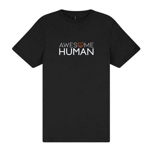 Awesome Human T-shirt - Black