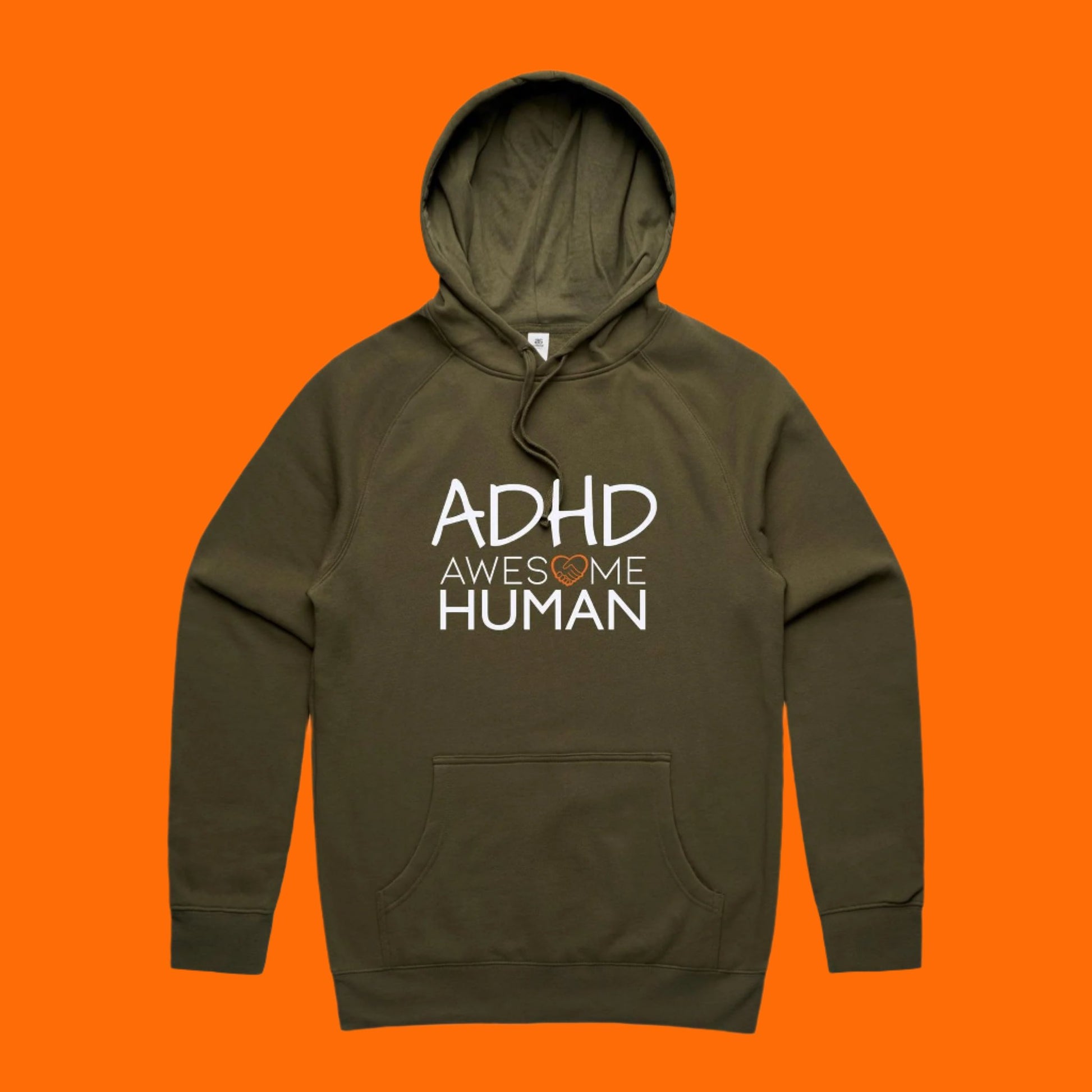 ADHD Awesome Human Hoodie army