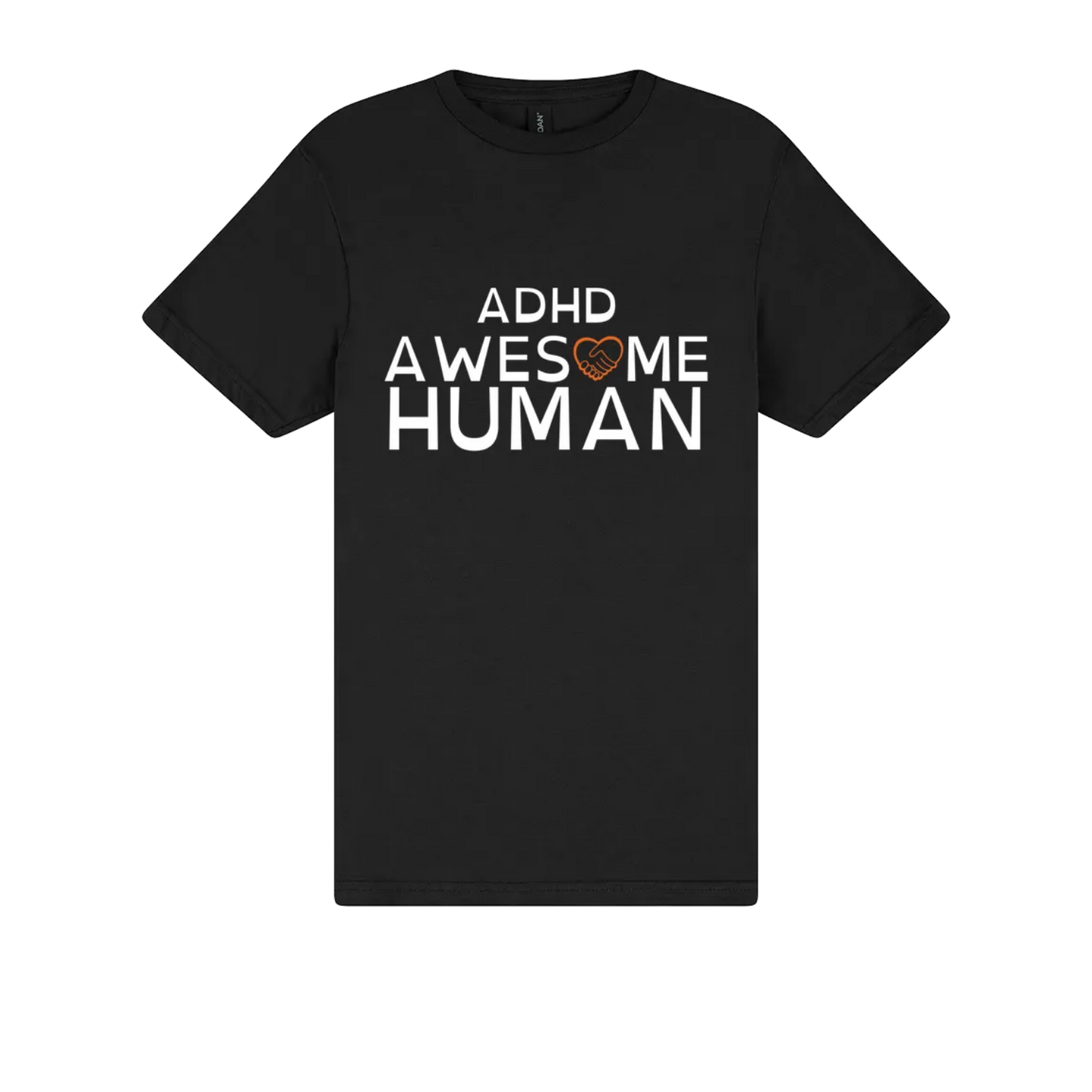 ADHD Awesome Human Tshirt black