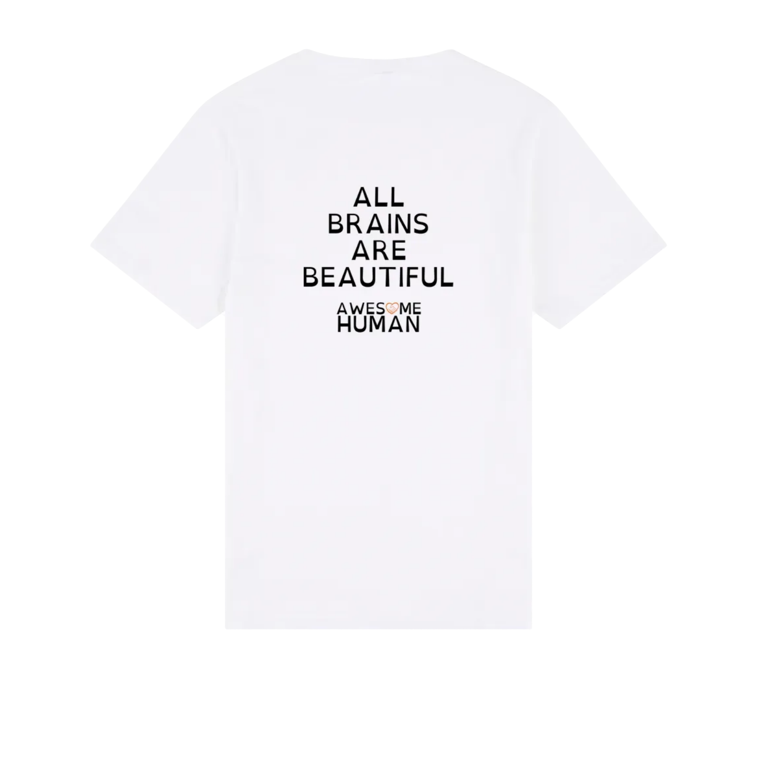 All brains are beautiful Tshirt white