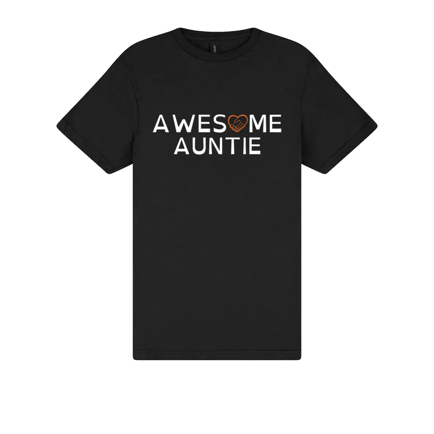 Awesome Auntie Tshirt black