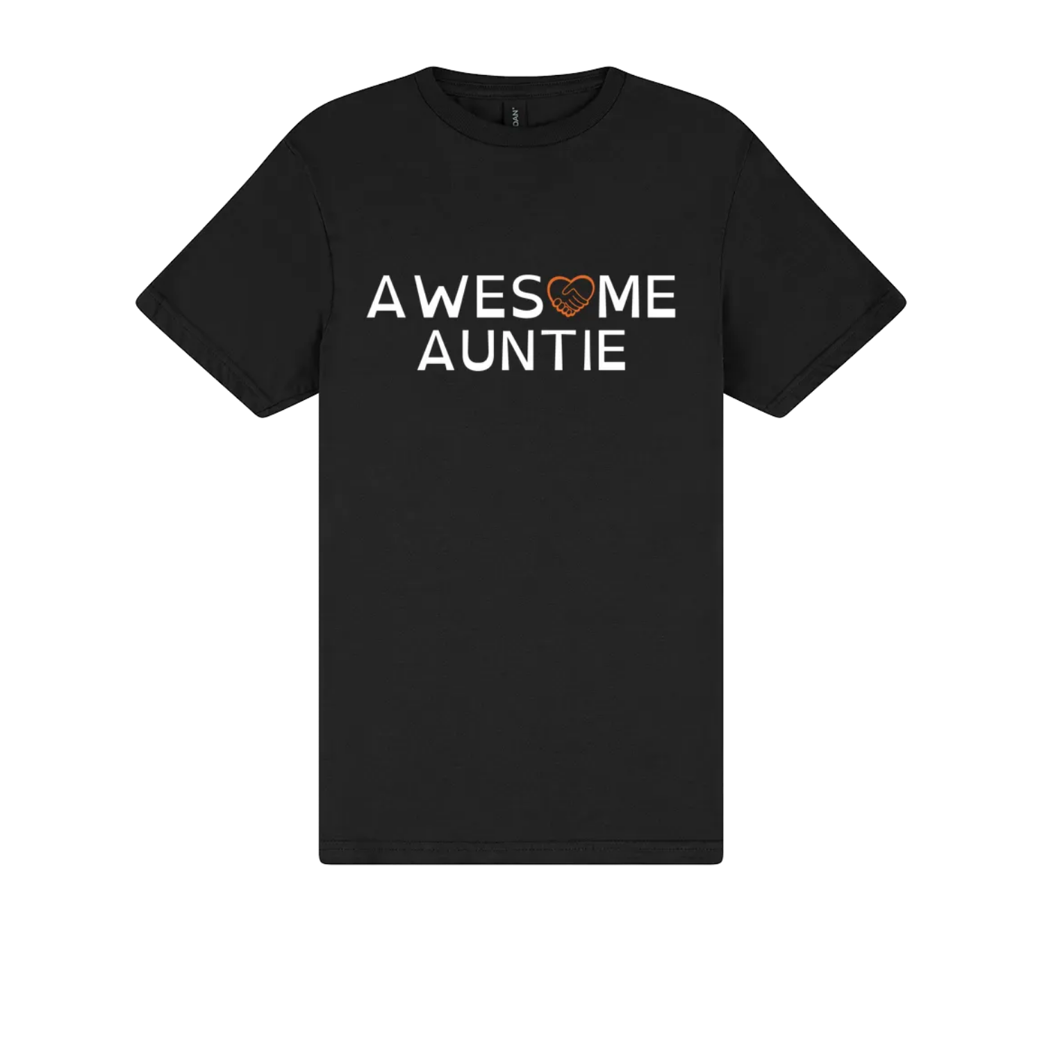 Awesome Auntie Tshirt black