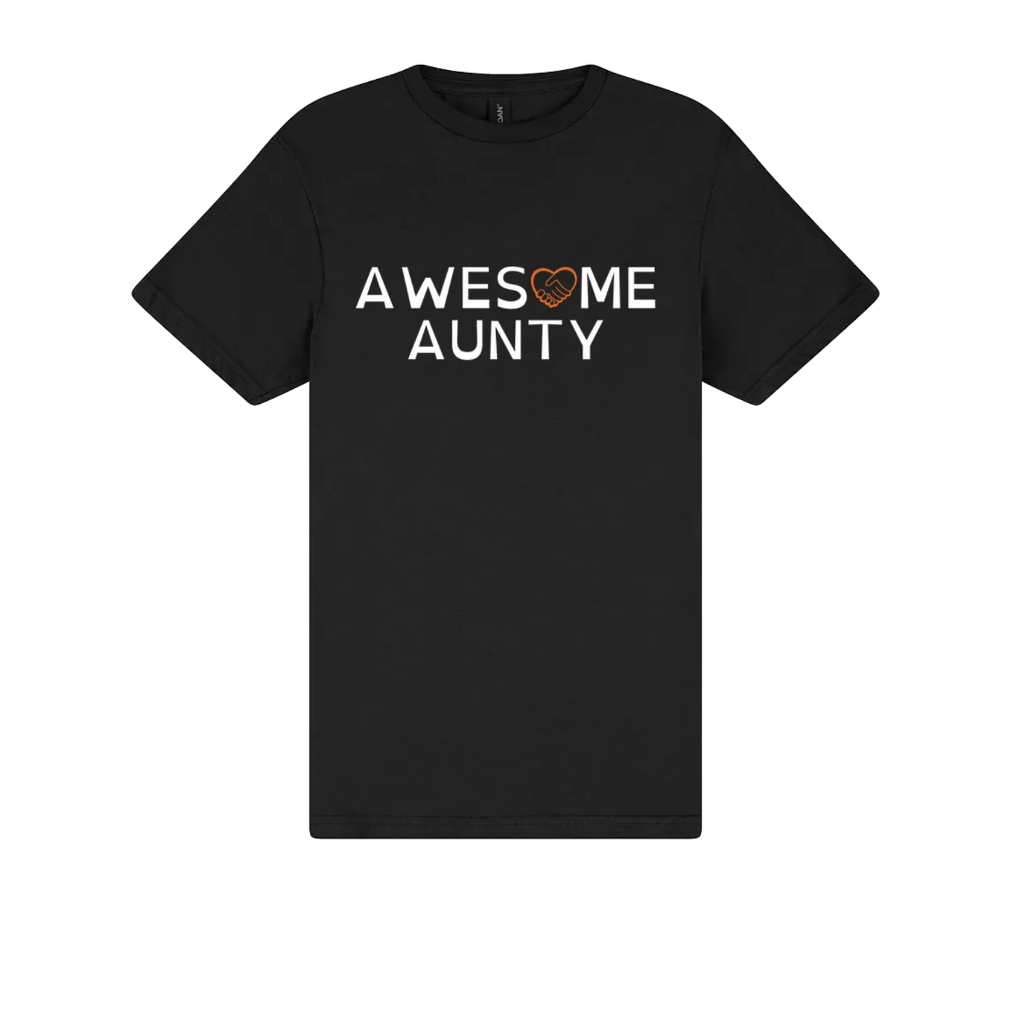 Awesome Aunty Tshirt black