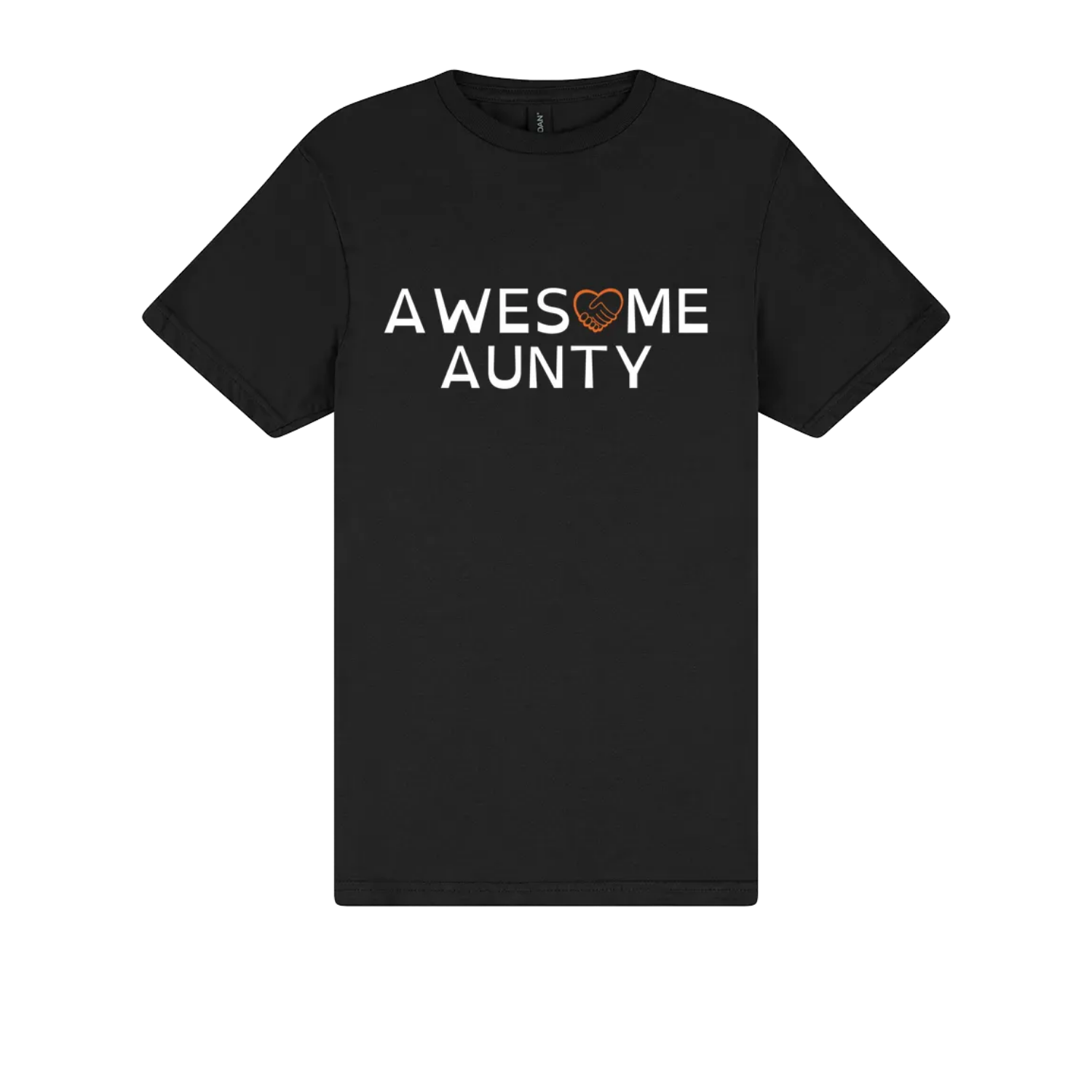 Awesome Aunty Tshirt black
