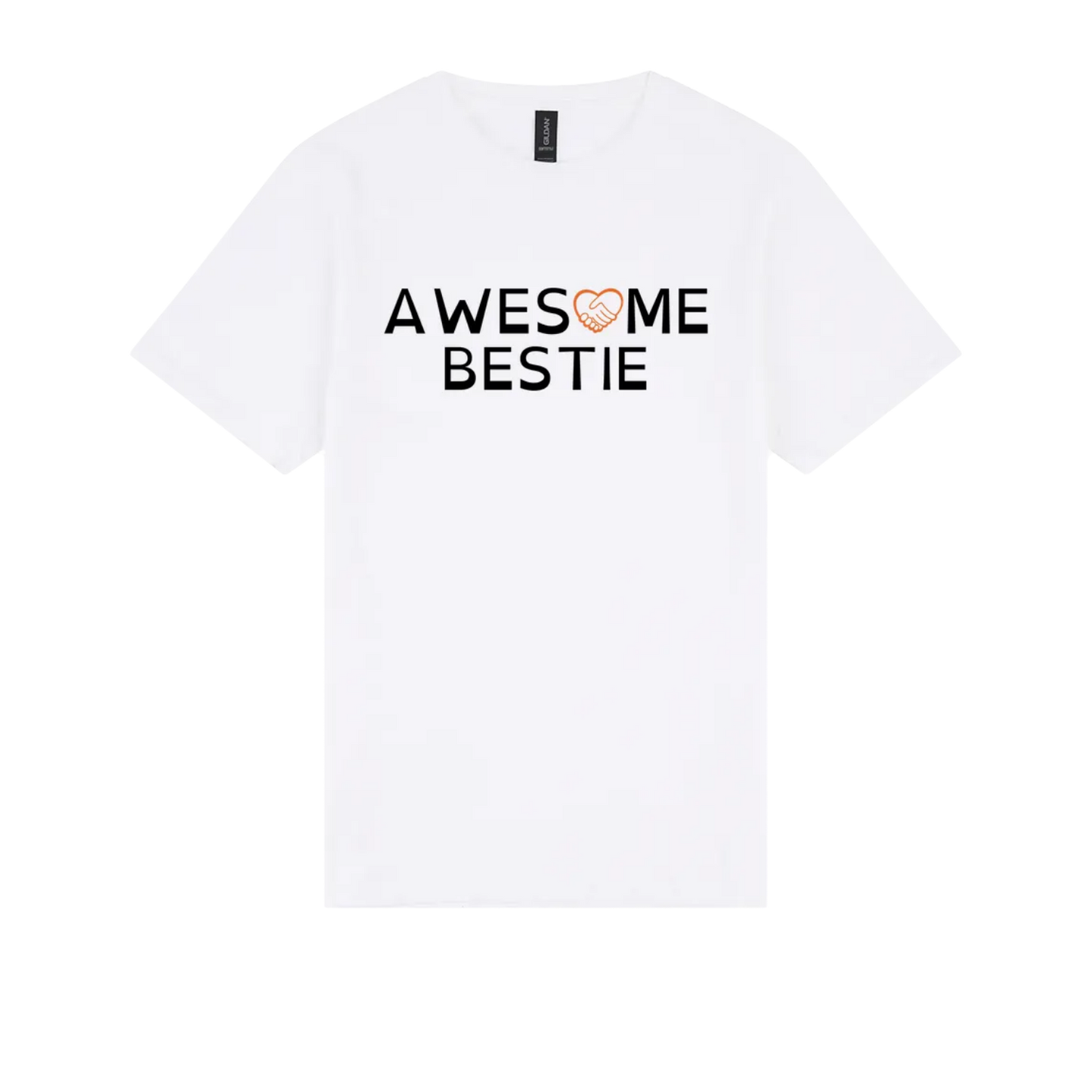 Awesome Bestie Tshirt white