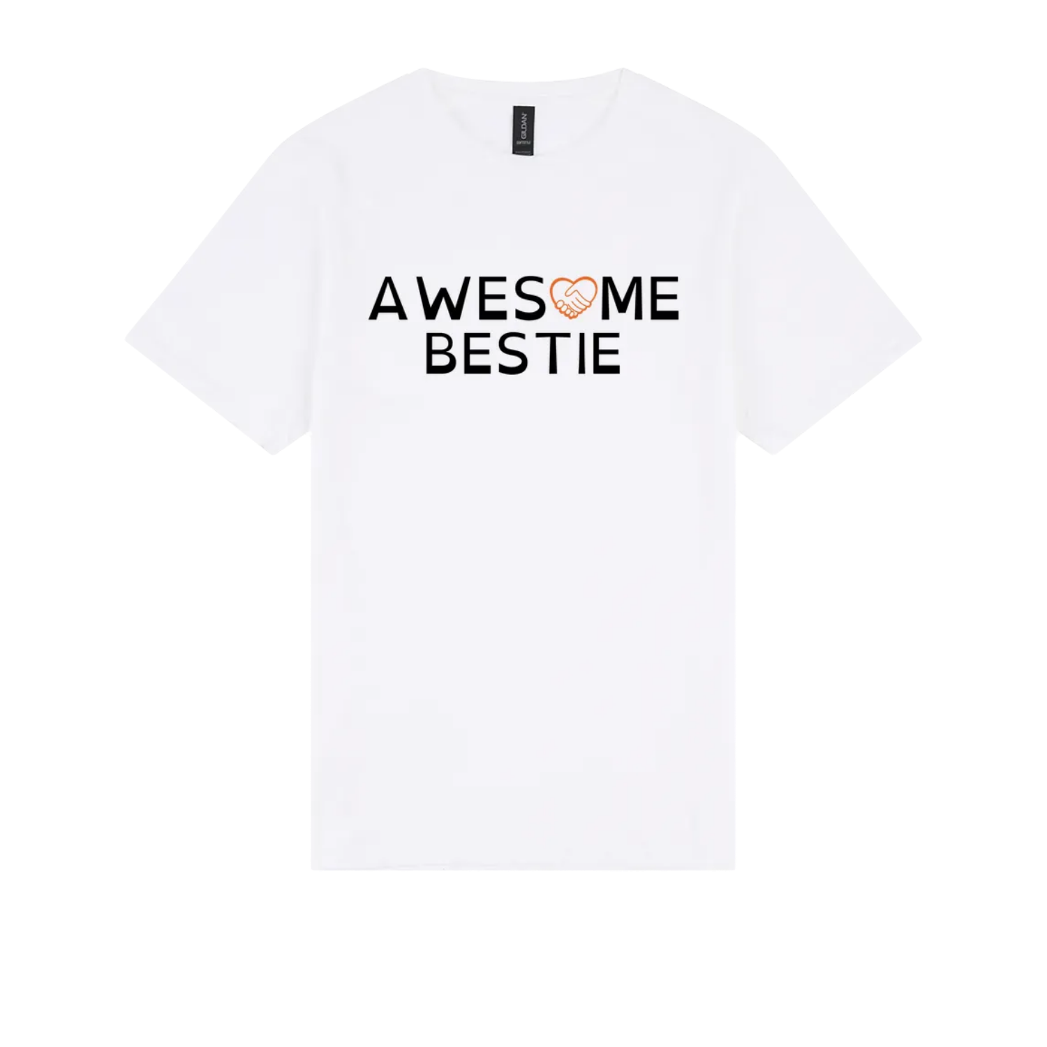 Awesome Bestie Tshirt white
