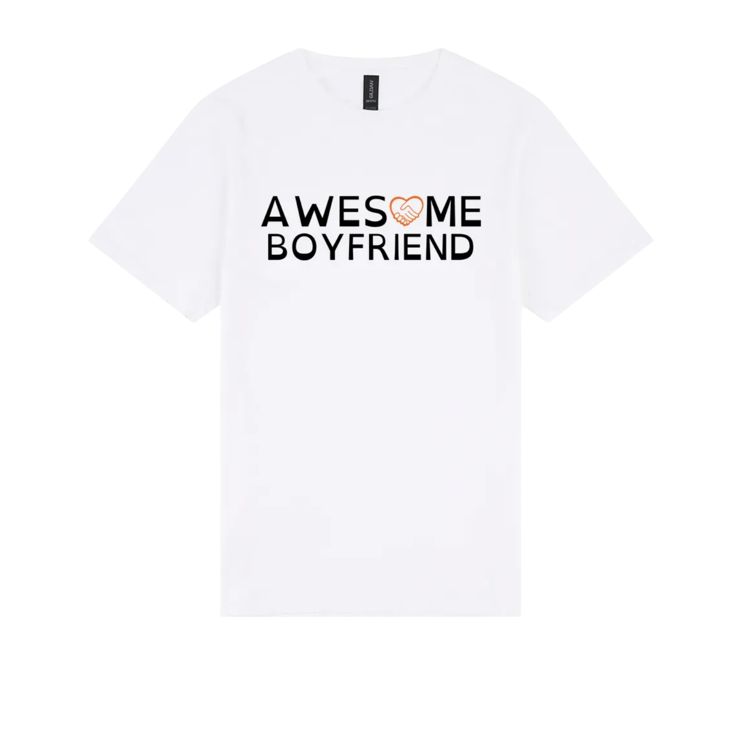Awesome Boyfriend Tshirt white