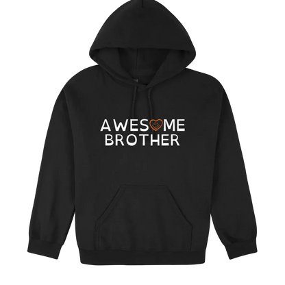 Awesome Brother Hoodie black