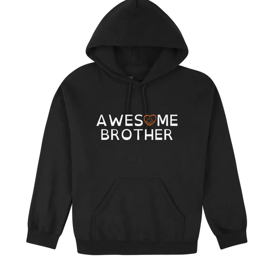 Awesome Brother Hoodie black