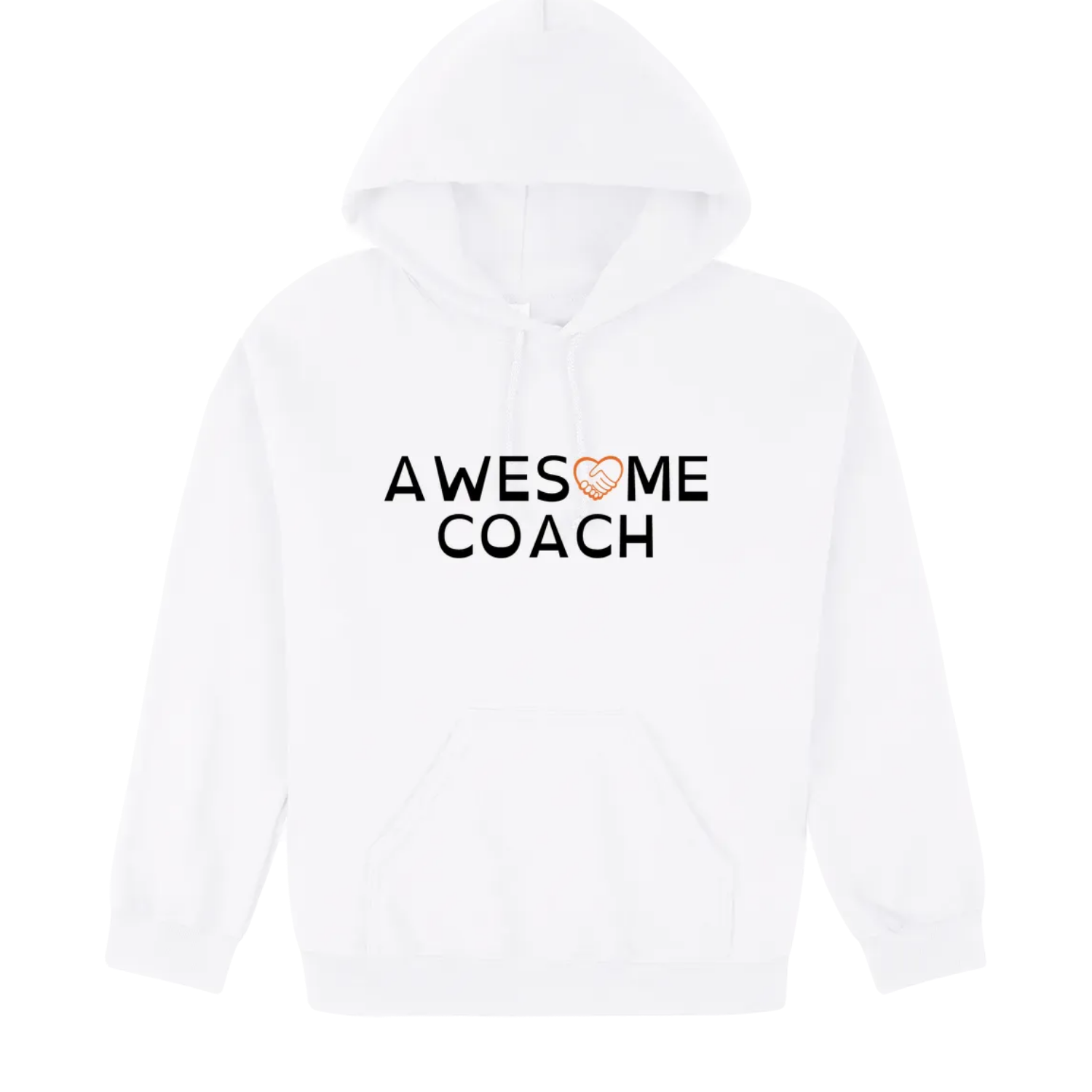 Awesome Coach Hoodie white