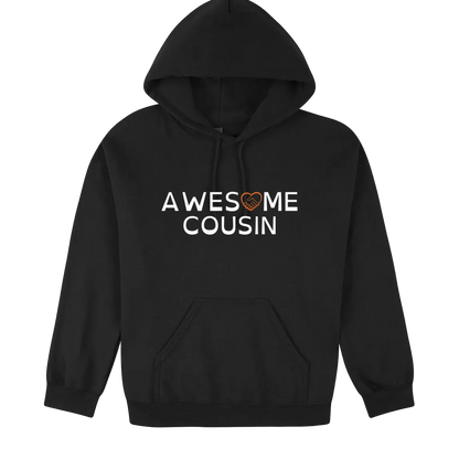 Awesome Cousin Hoodie black
