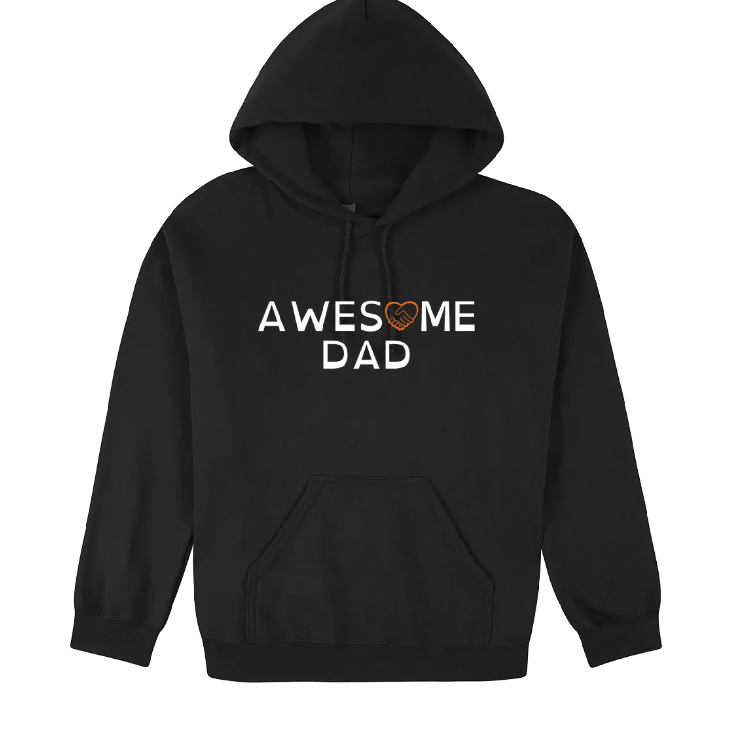 Awesome Dad Hoodie black