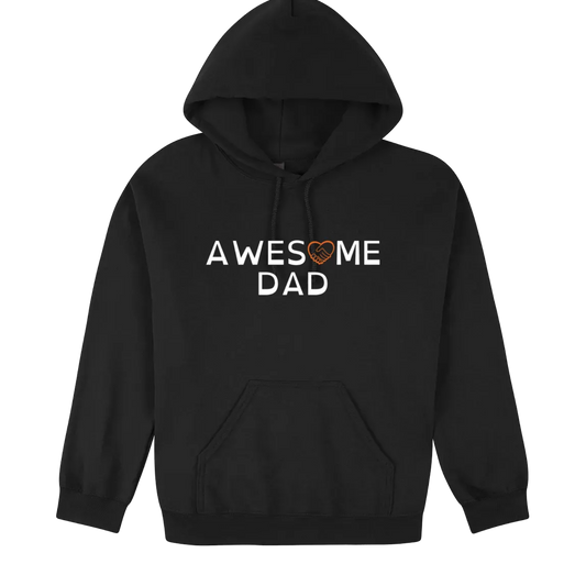 Awesome Dad Hoodie black
