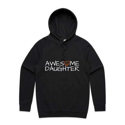 Awesome Daughter Hoodie black