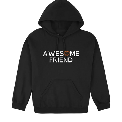 Awesome Friend Hoodie black