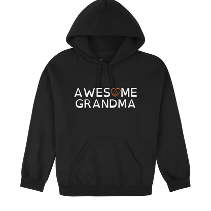 Awesome Grandma Hoodie black