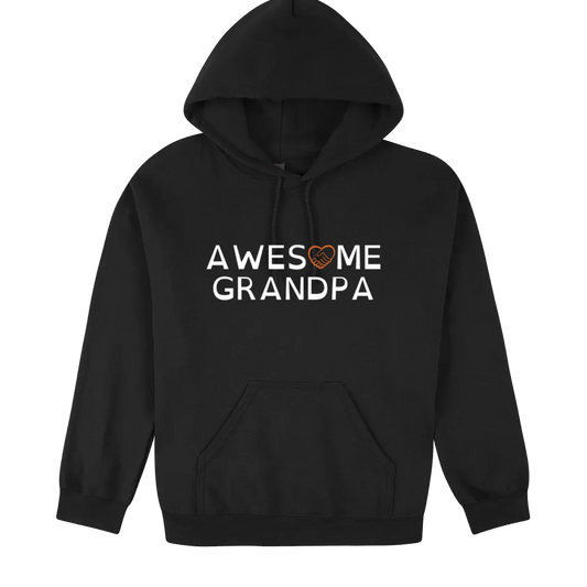 Awesome Grandpa Hoodie black