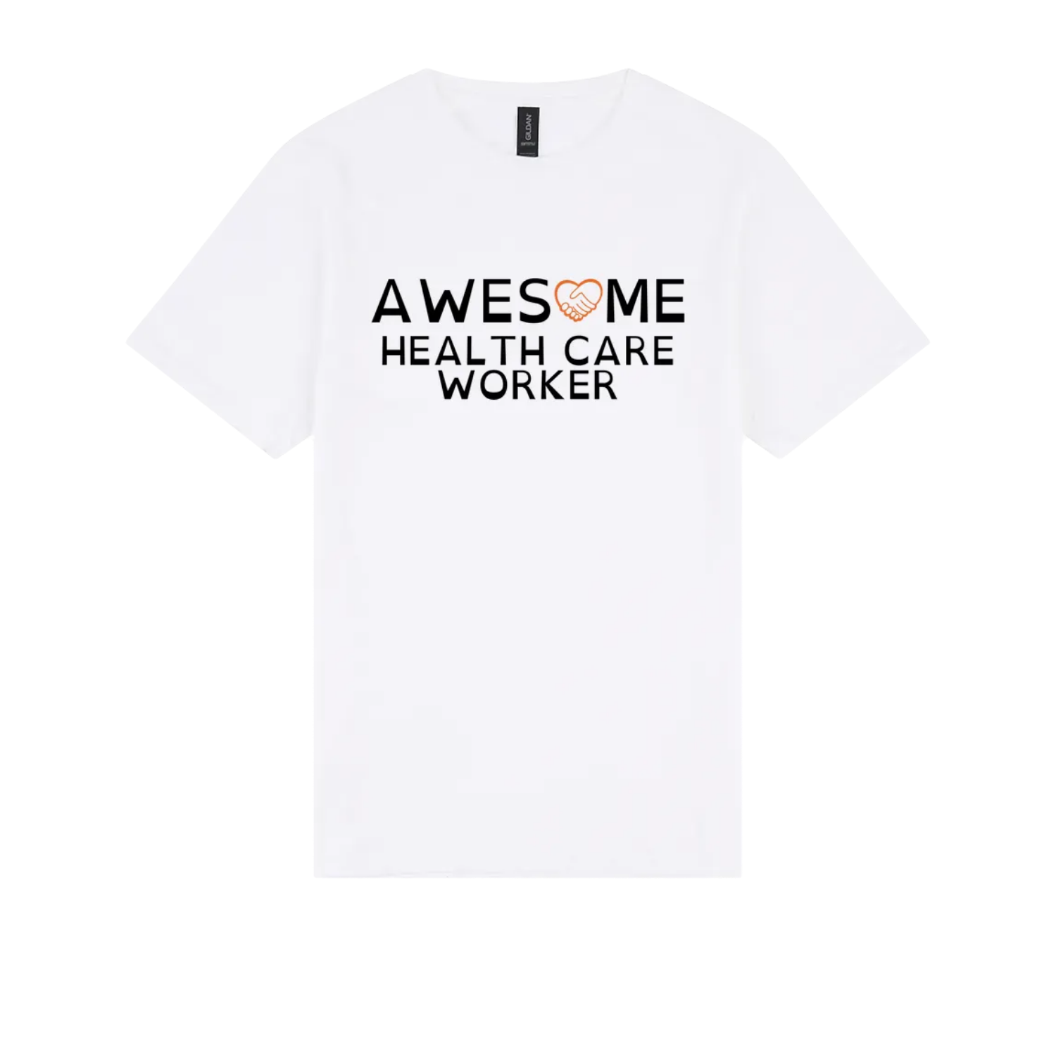 Awesome Health Care Worker Tshirt white