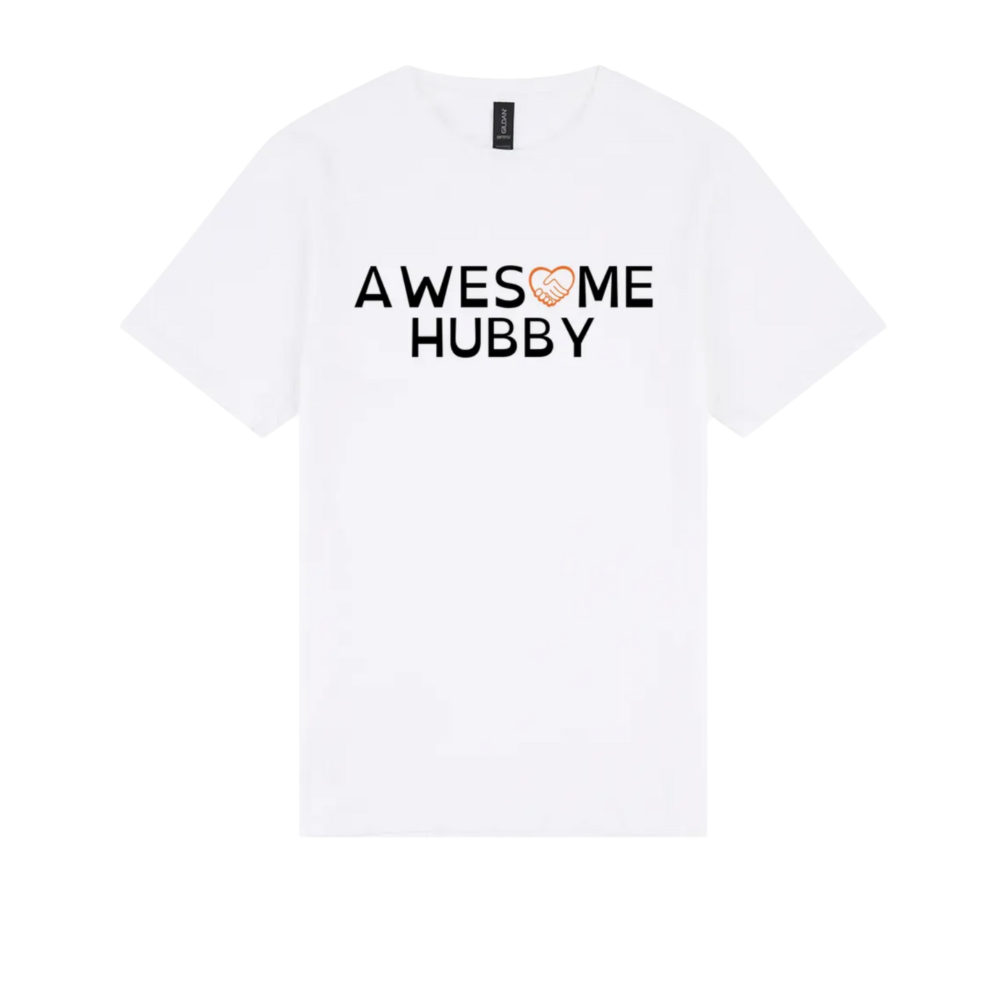 Awesome Hubby Tshirt white