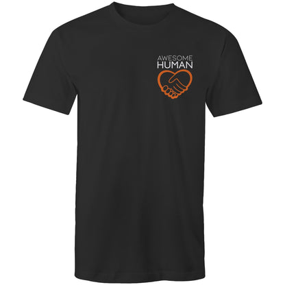 Awesome Human T-shirt 2 black