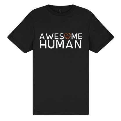 Awesome Human Tshirt black
