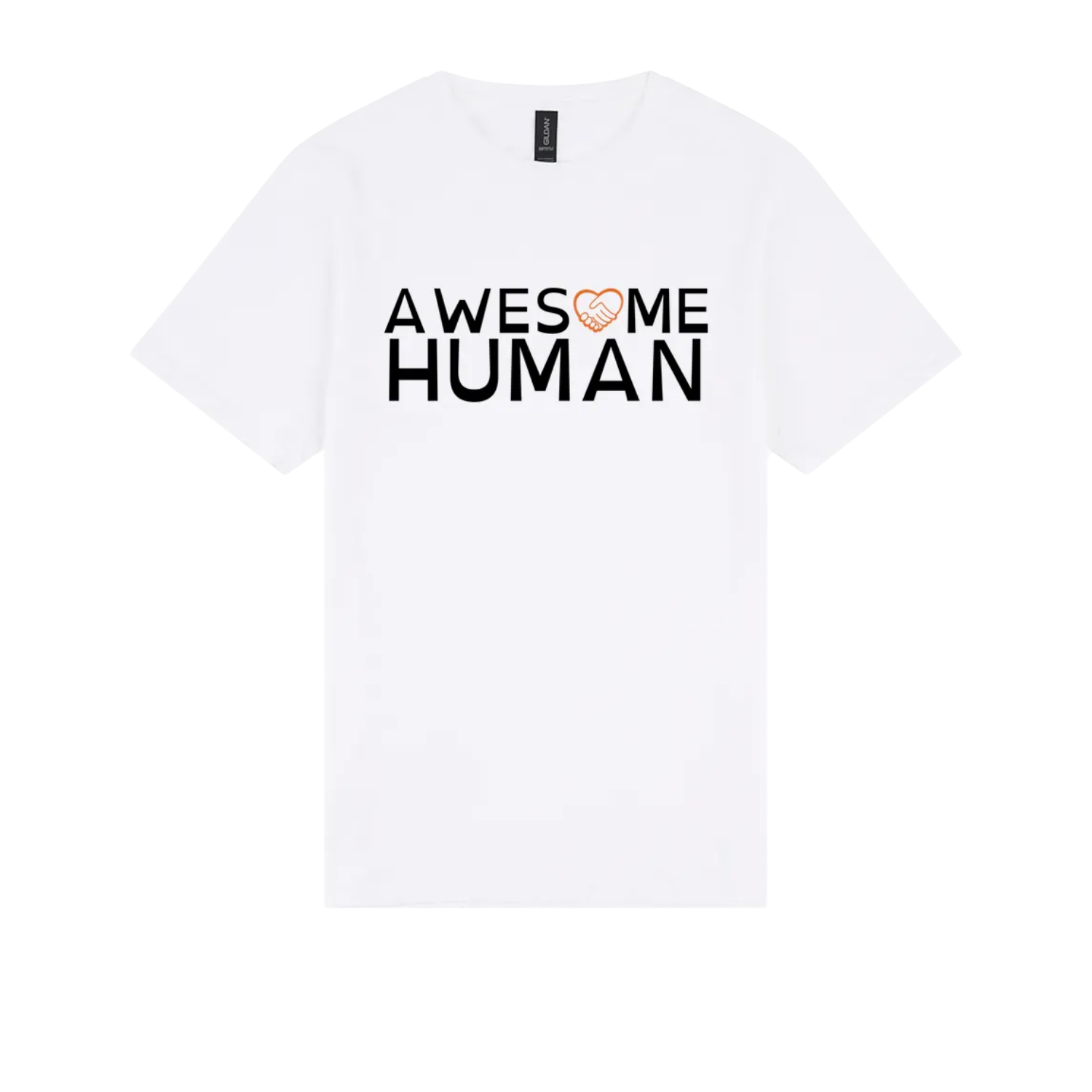 Awesome Human Tshirt white