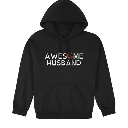Awesome Husband Hoodie black