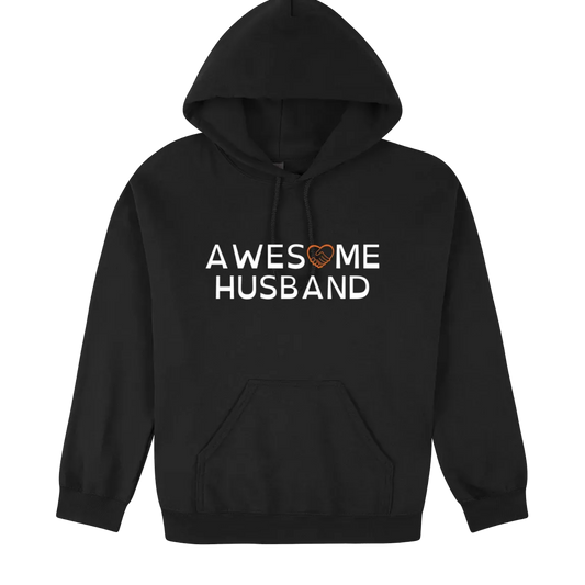 Awesome Husband Hoodie black