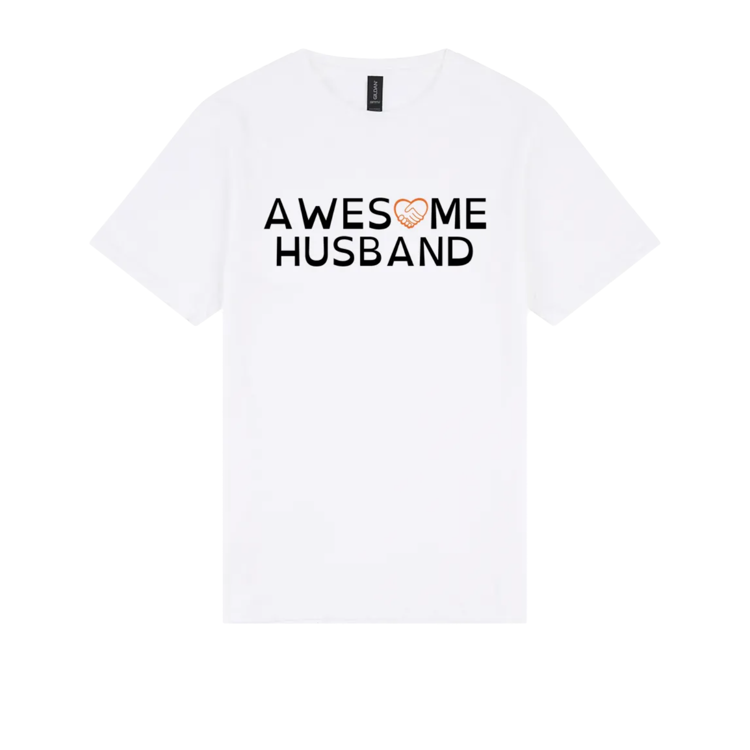 Awesome Husband Tshirt white