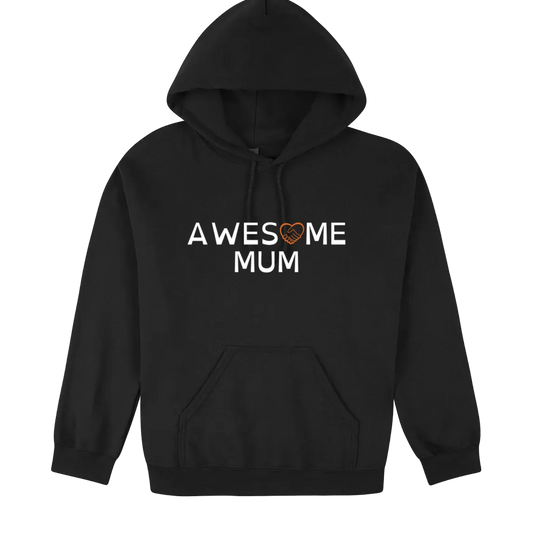 Awesome Mum Hoodie black