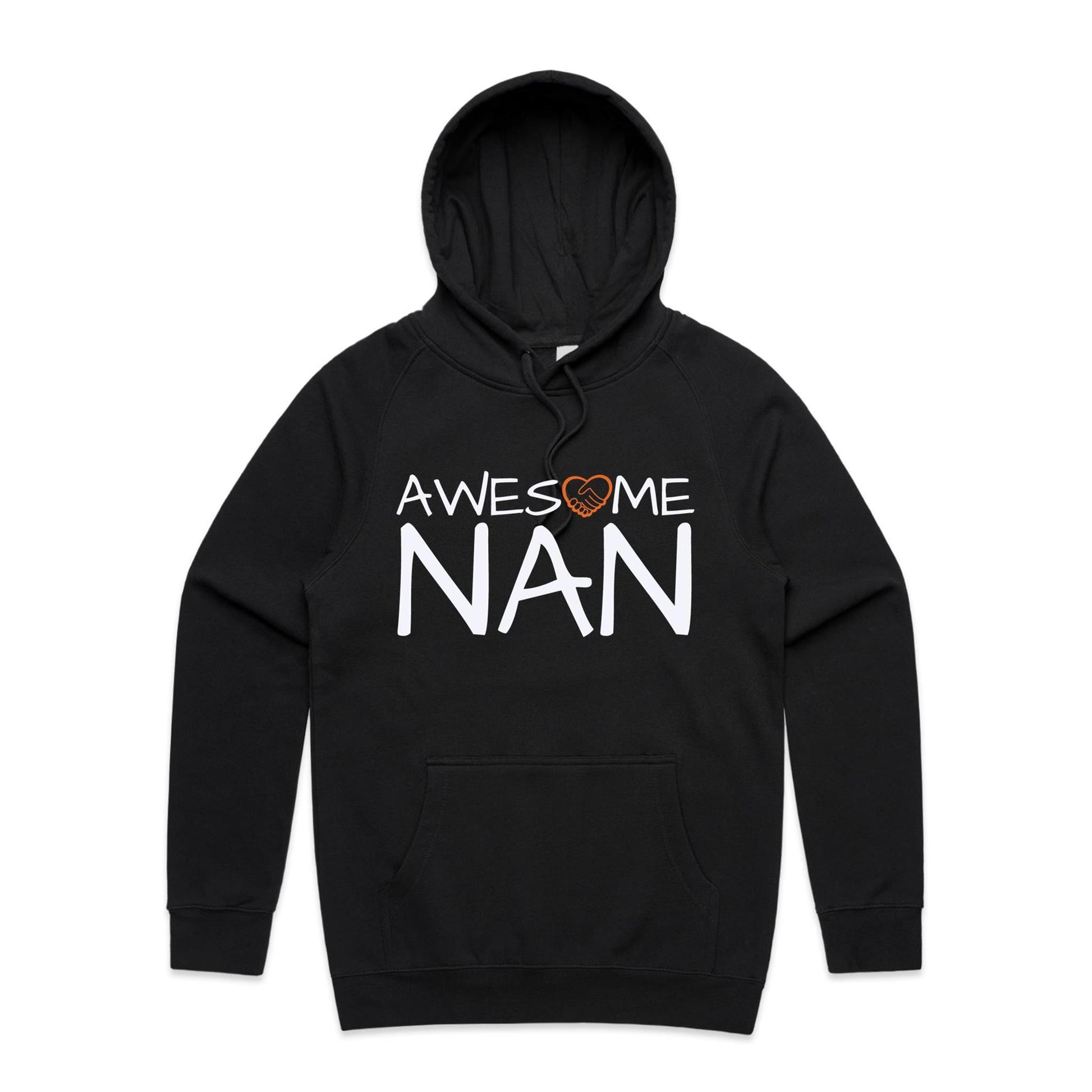 Awesome Nan Hoodie black