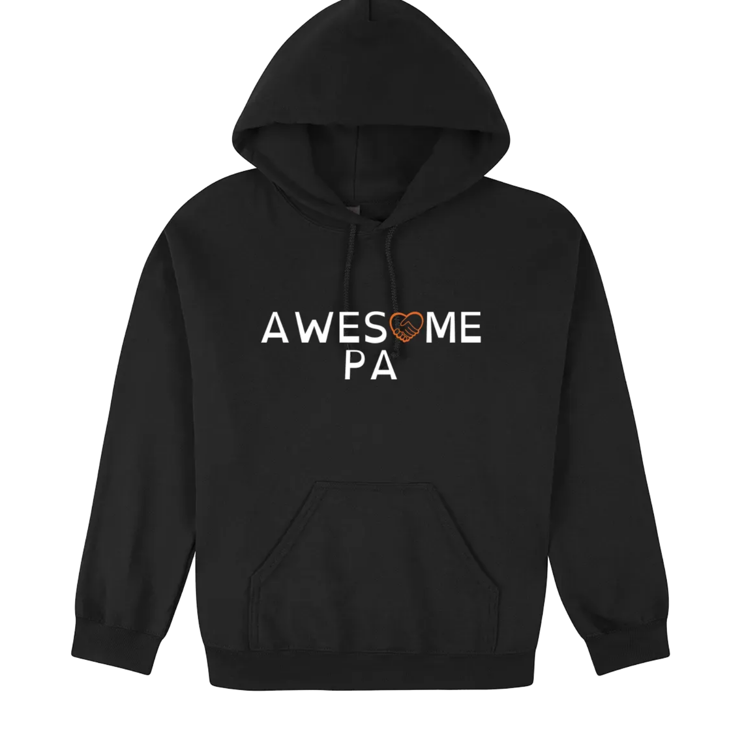 Awesome Pa Hoodie black