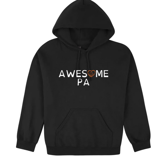 Awesome Pa Hoodie black