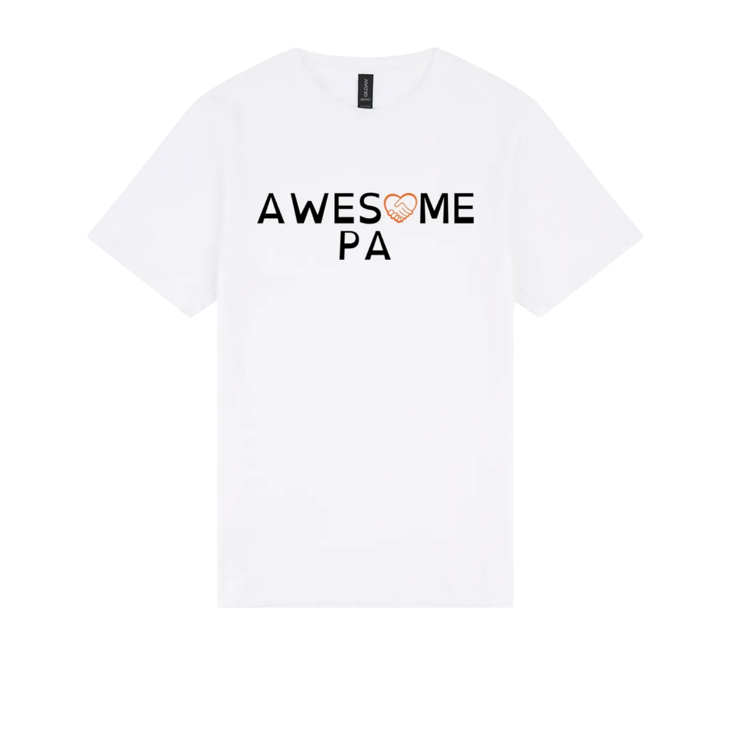Awesome Pa Tshirt white