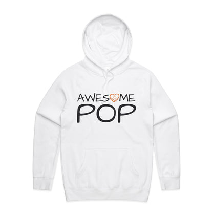 Awesome Pop Hoodie white