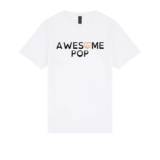 Awesome Pop Tshirt white
