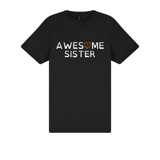 Awesome Sister Tshirt black