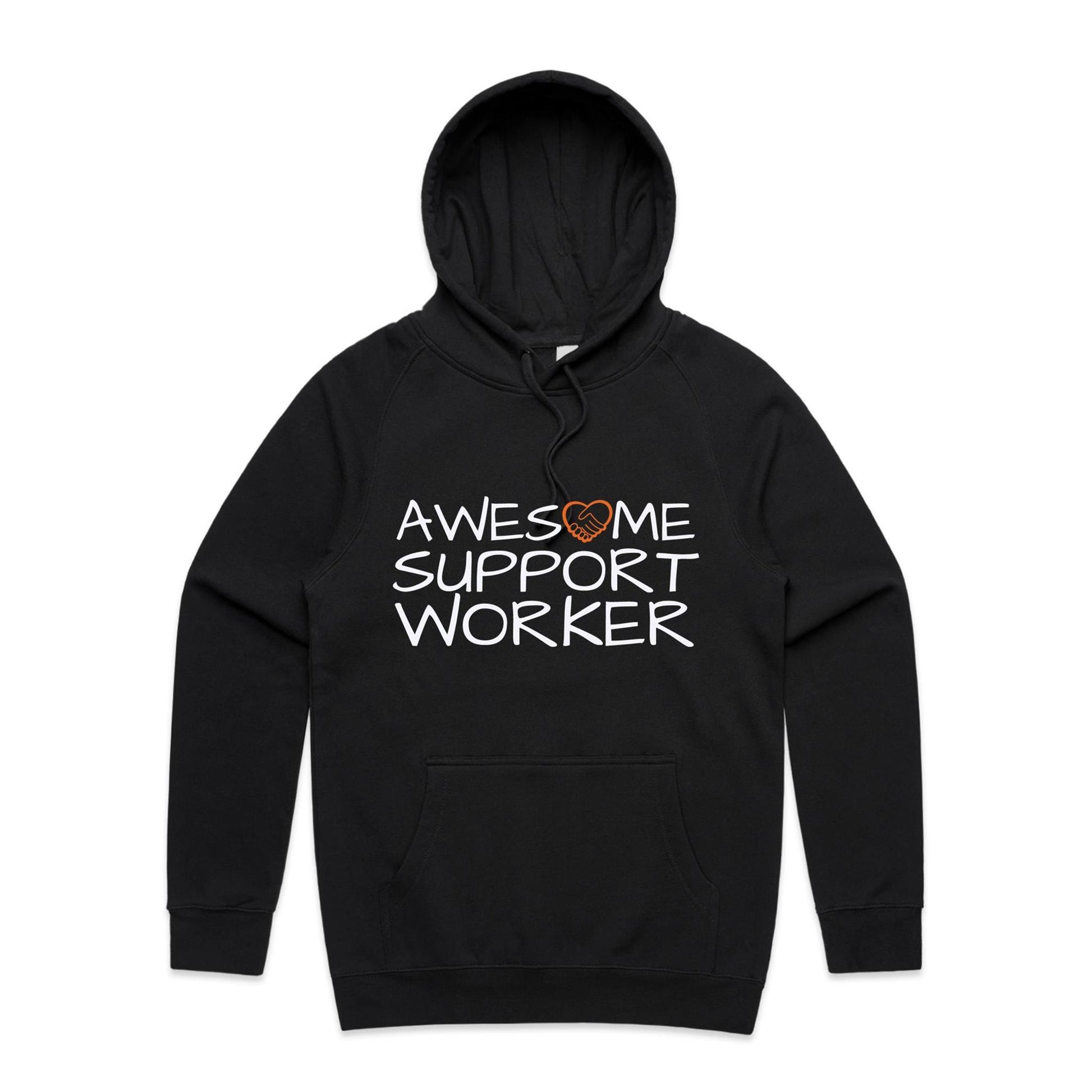 Awesome Support Worker Hoodie black