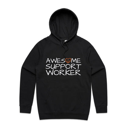 Awesome Support Worker Hoodie black