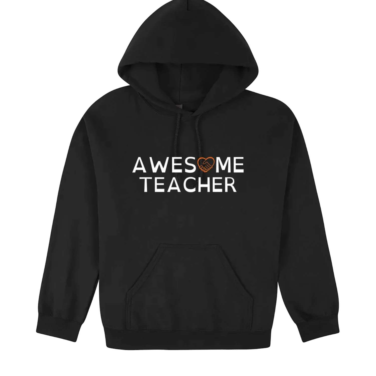 Awesome Teacher Hoodie black