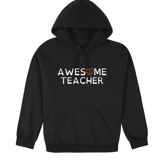 Awesome Teacher Hoodie black
