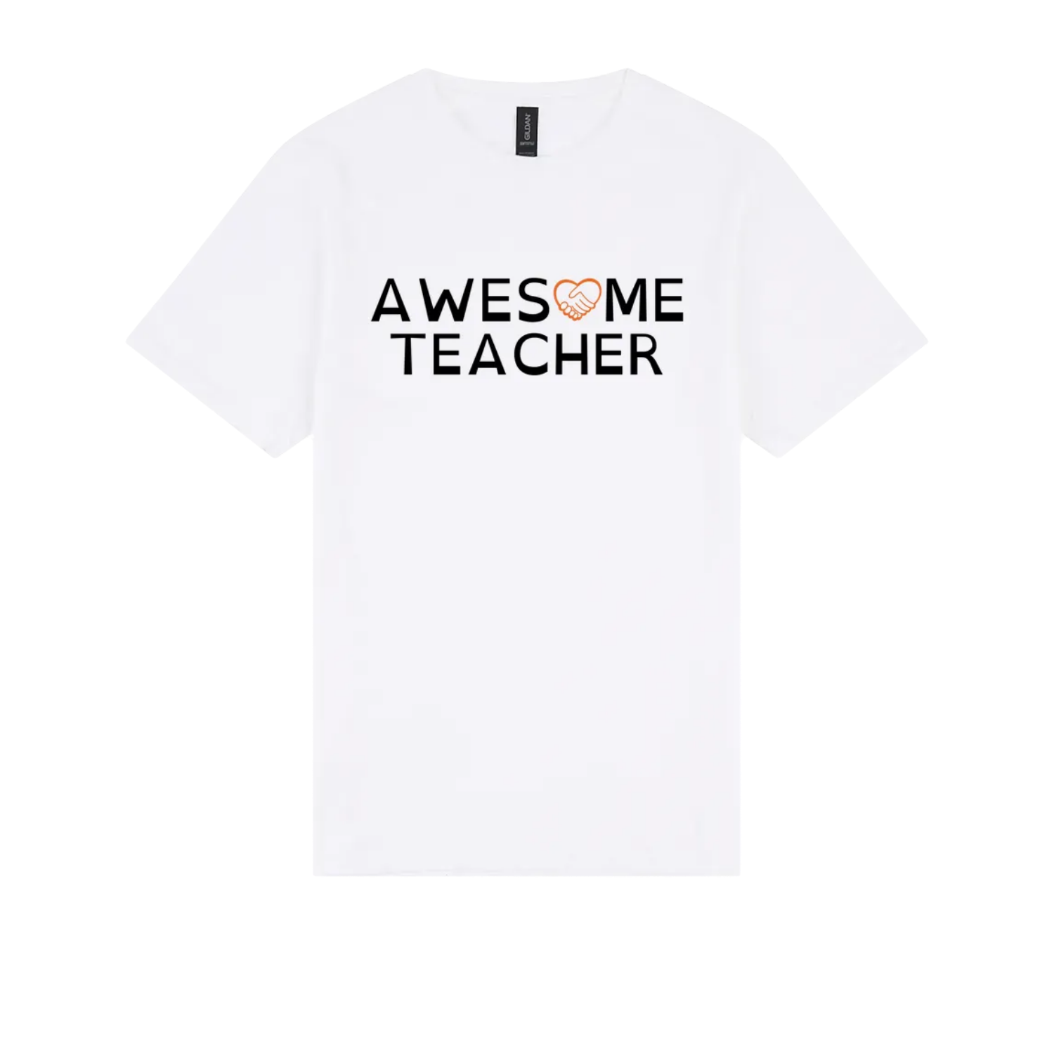Awesome Teacher Tshirt white