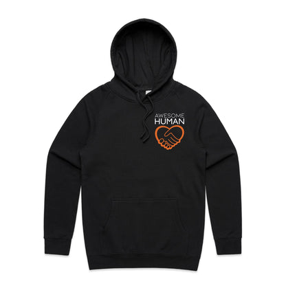 Every human has mental health. Hows yours? Hoodie black front
