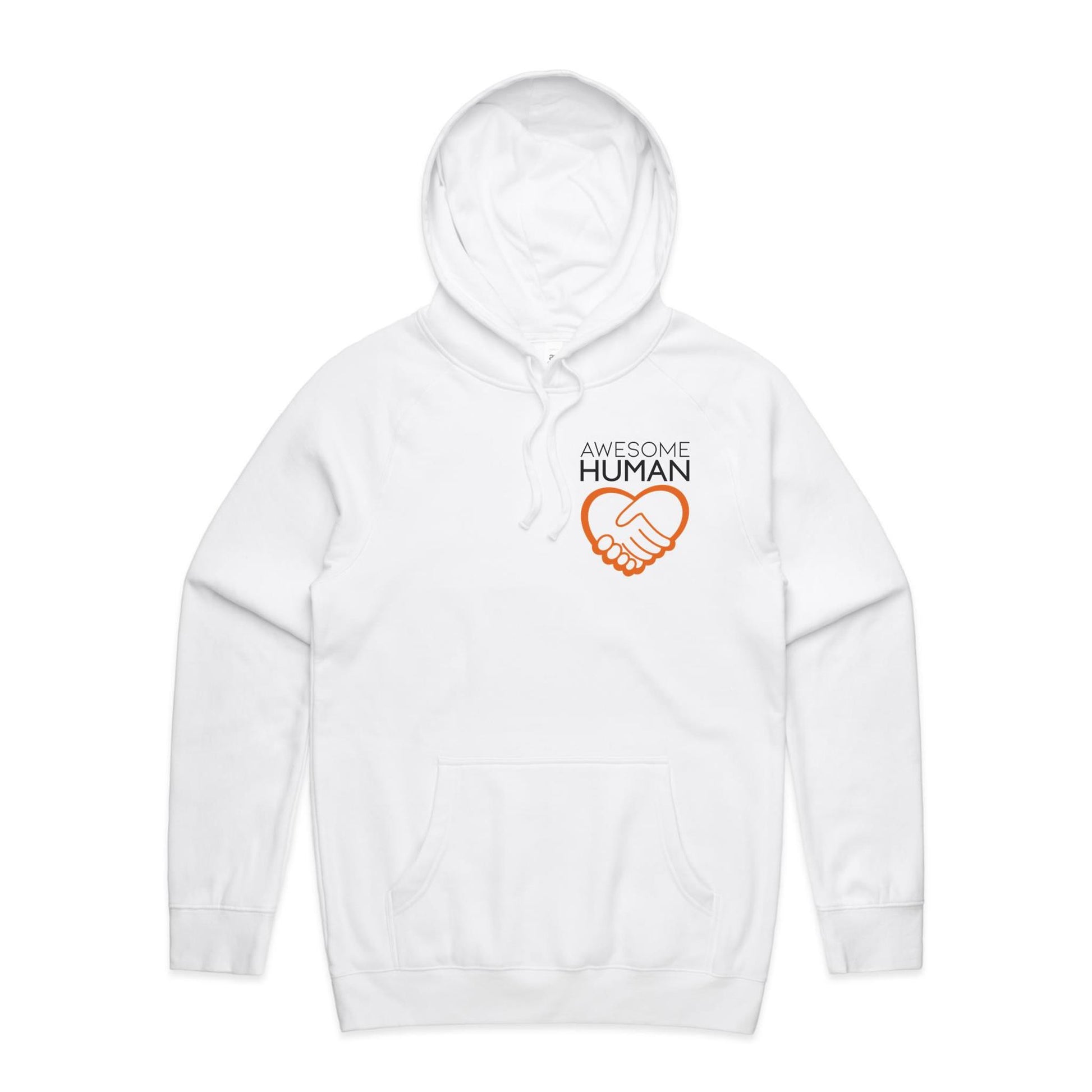 Every human has mental health. Hows yours? Hoodie white front