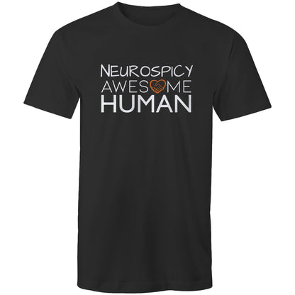 Neuorspicy Awesome Human Tshirt black