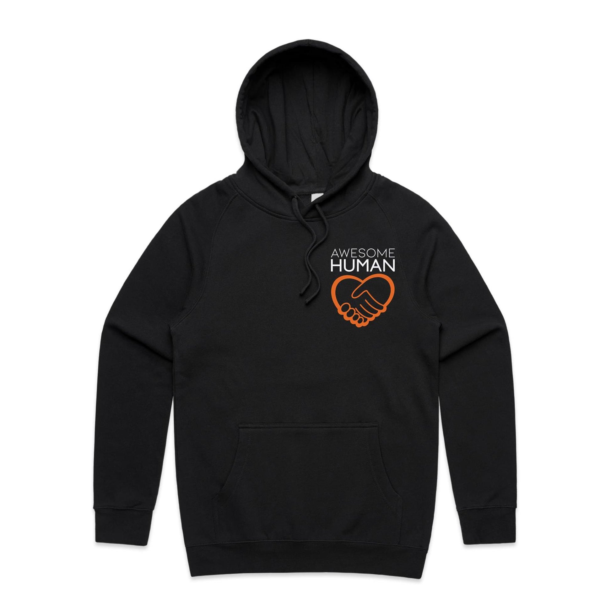 One kind word can change someones entire day Hoodie black front