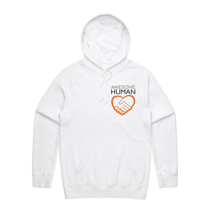 One kind word can change someones entire day Hoodie white front